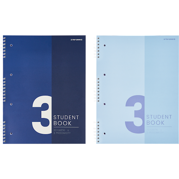 Kołozeszyt A4/100k TOP-2000 Studentbook 3P