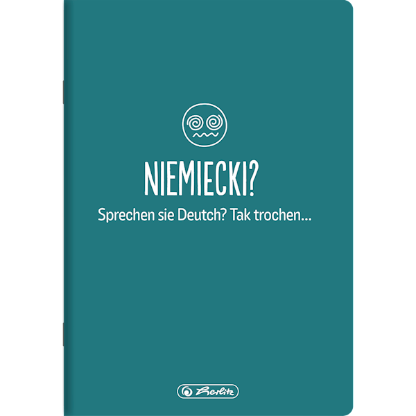 Zeszyt A5/60k kratka Herlitz Niemiecki