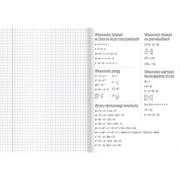 Zeszyt A5/60k kratka Herlitz Matematyka