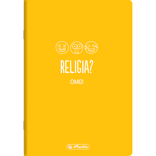 Zeszyt A5/60k kratka Herlitz Religia