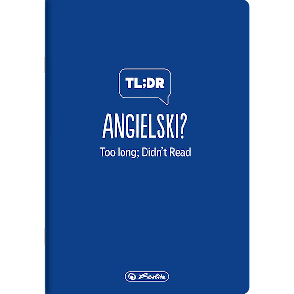 Zeszyt A5/60k kratka Herlitz Angielski