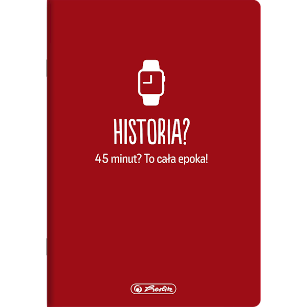 Zeszyt A5/60k kratka Herlitz Historia