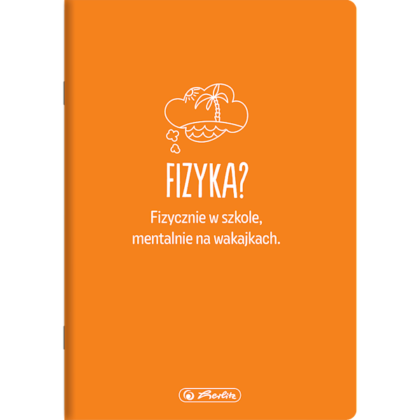 Zeszyt A5/60k kratka Herlitz Fizyka