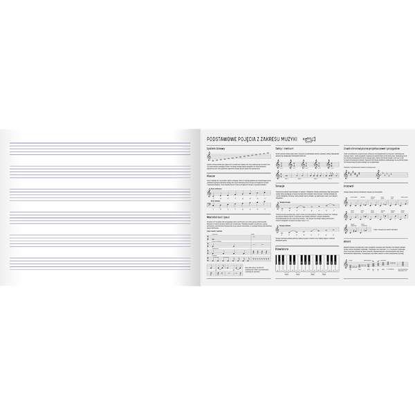 Zeszyt A5/16k do nut Herlitz