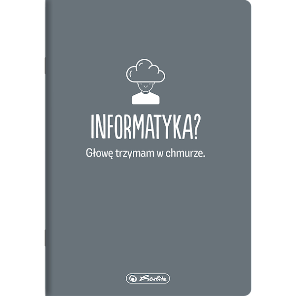 Zeszyt A5/60k kratka Herlitz Informatyka