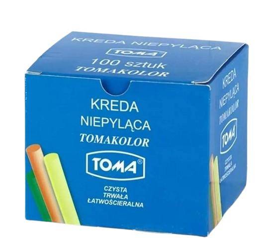Kreda szkolna Toma kolorowa 100 sztuk