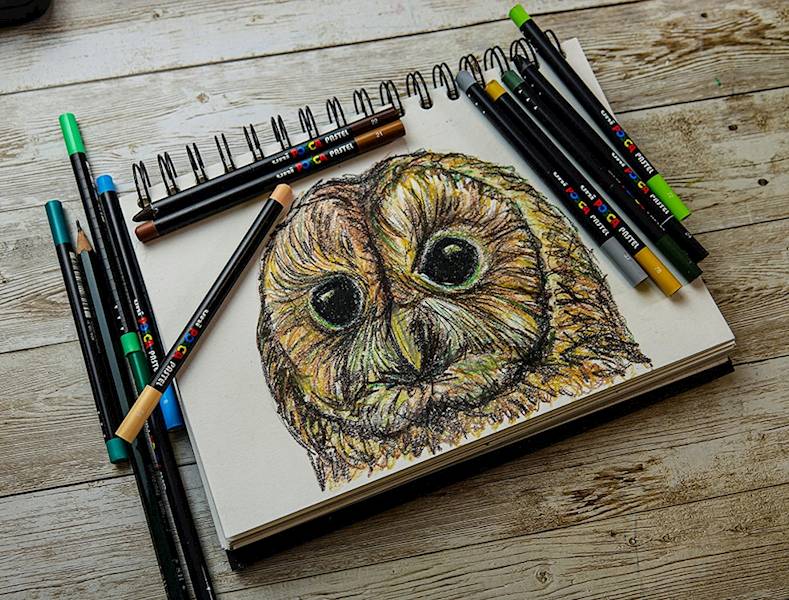 Kredki ołówkowe Uni POSCA 36 kolorów