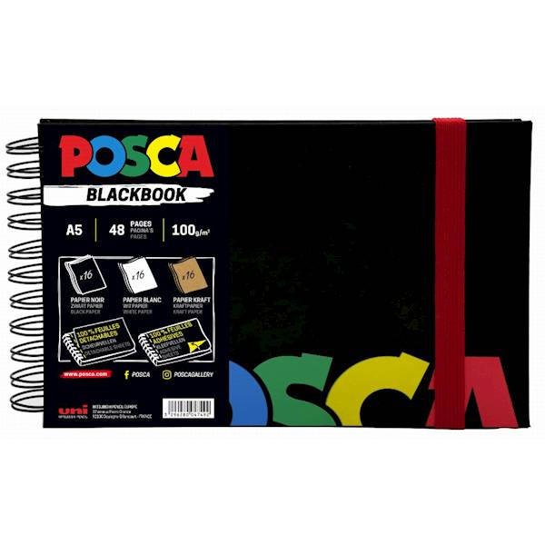 Szkicownik Uni POSCA A5 na spirali