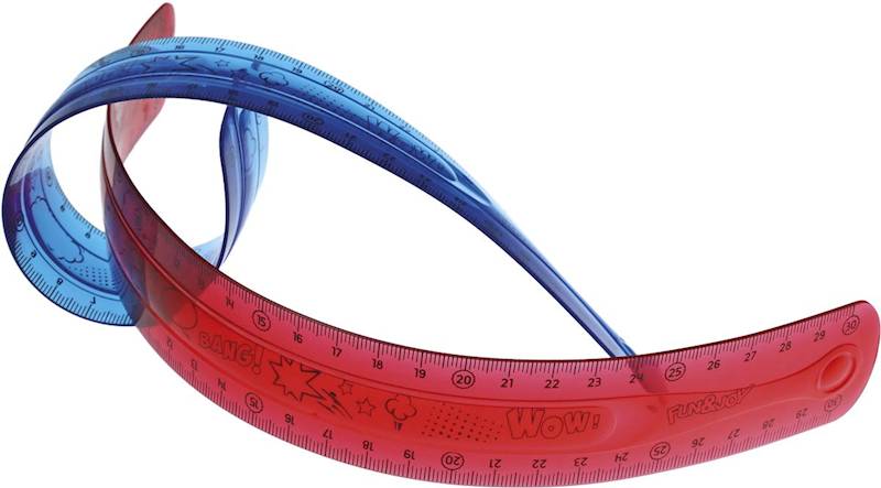Linijka Fun&Joy 30 cm elastyczna