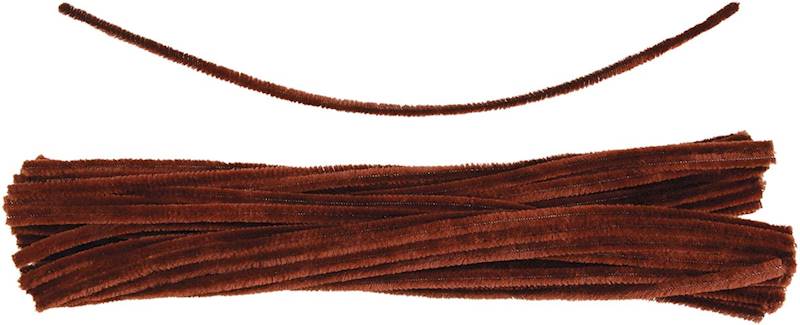 Druciki dekoracyjne Titanum A'50 0,6x30cm brązowe