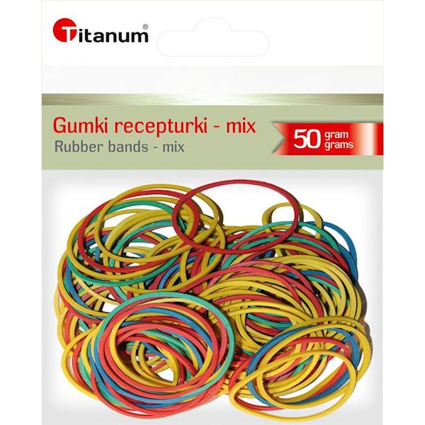 Gumki recepturki Titanum mix 50g 