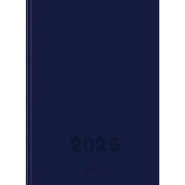 Kalendarz Szefa Herlitz 2026 A4 dzienny granatowy