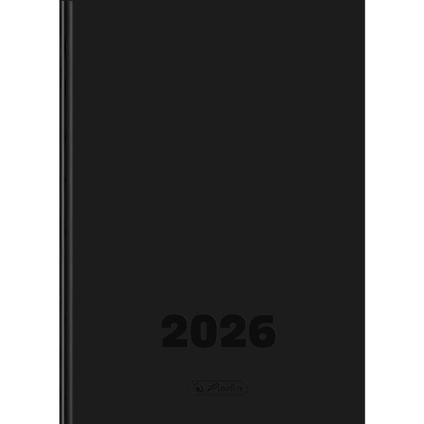 Kalendarz Szefa Herlitz 2026 A4 dzienny czarny
