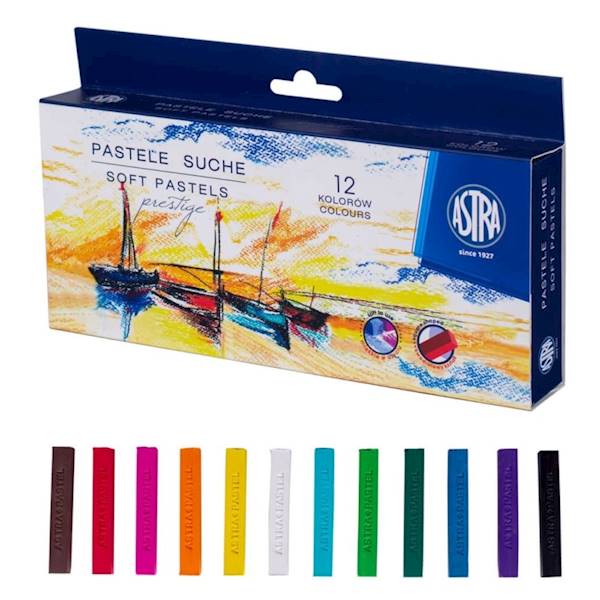 Pastele suche Astra Prestige 12 kolorów