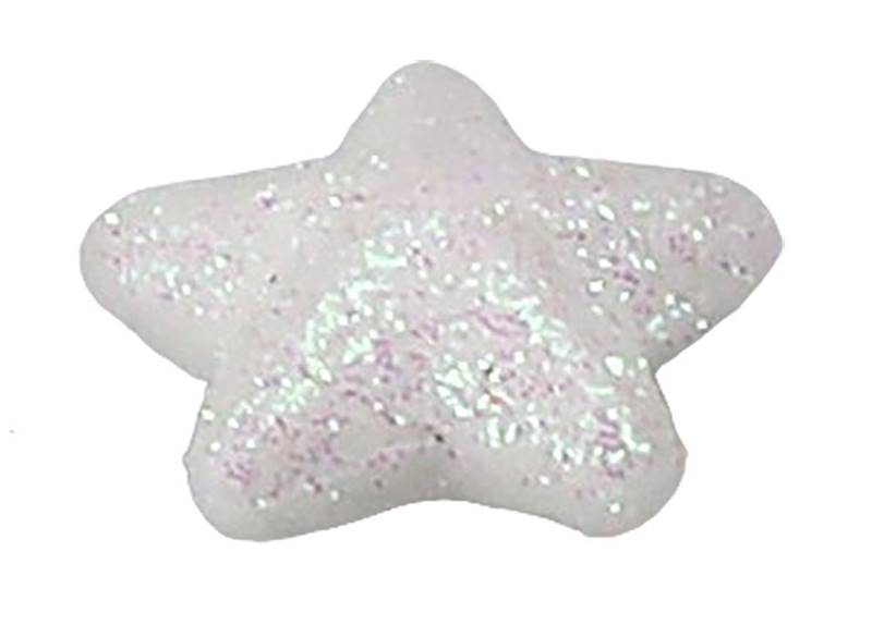 Dekoracje styropianowe Titanum gwiazdki białe A'60