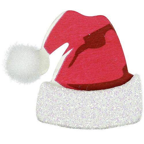 Naklejki Titanum 25x27mm 12 szt. czapki Mikołaja