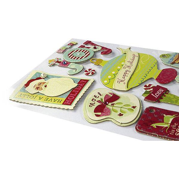 Naklejki Titanum świąteczne znaczki, zawieszki