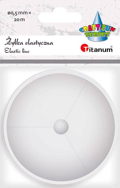 Żyłka elastyczna Titanum 0,5mm x 20m