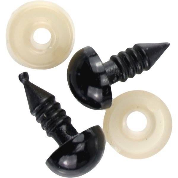 Plastikowe oczy do maskotek Titanum 30 szt. 9mm