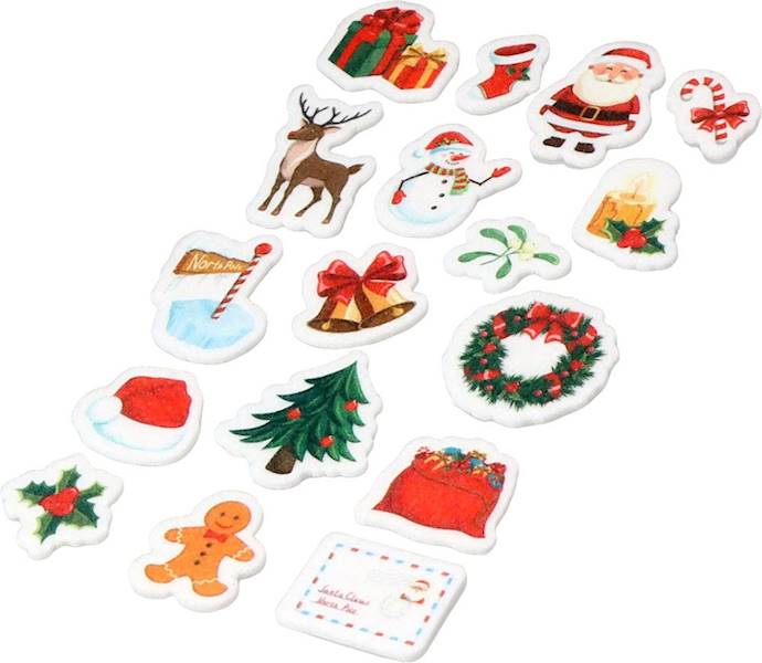 Naklejki filcowe Titanum świąteczne