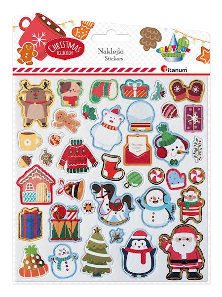 Naklejki Titanum świąteczne