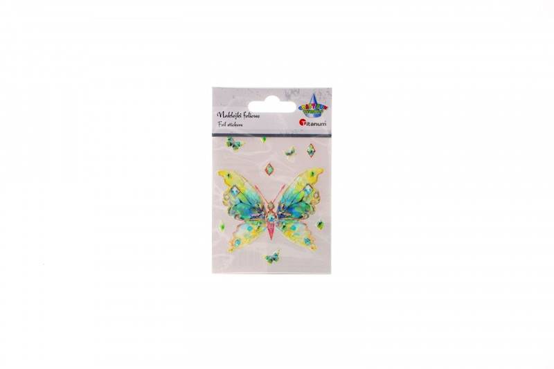 Naklejki foliowe Titanum motyle zielone