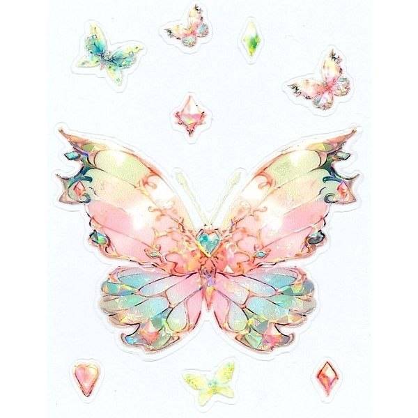 Naklejki foliowe Titanum motyle różowe