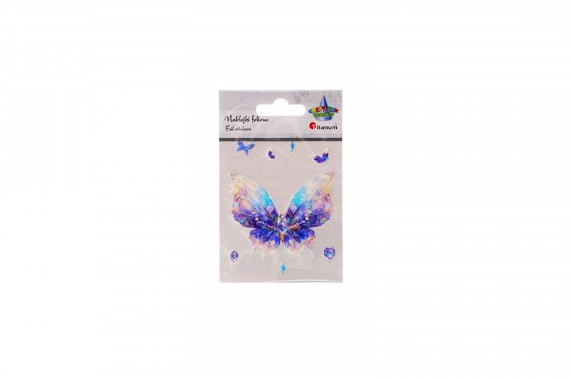 Naklejki foliowe Titanum motyle fioletowe