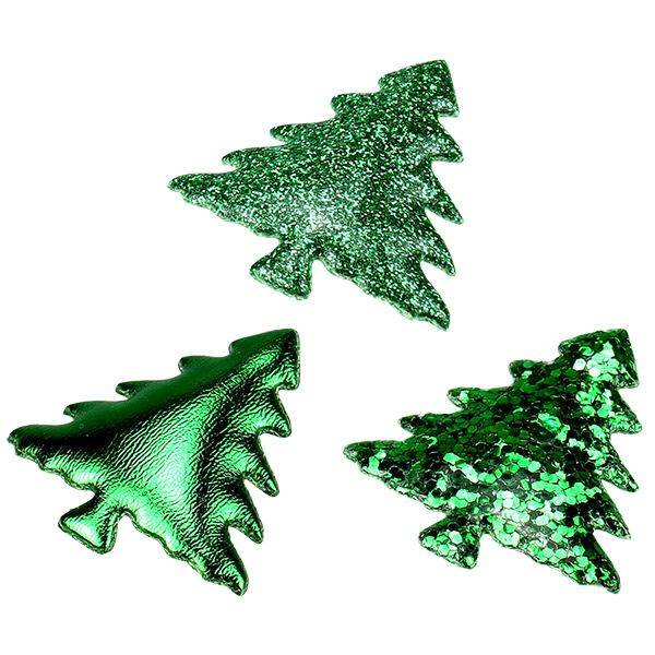 Dekoracje materiałowe Titanum 12 szt. choinki