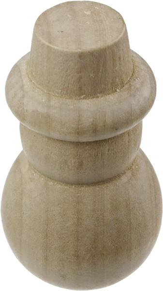 Dekoracje drewniane Titanum 2 szt. bałwanki