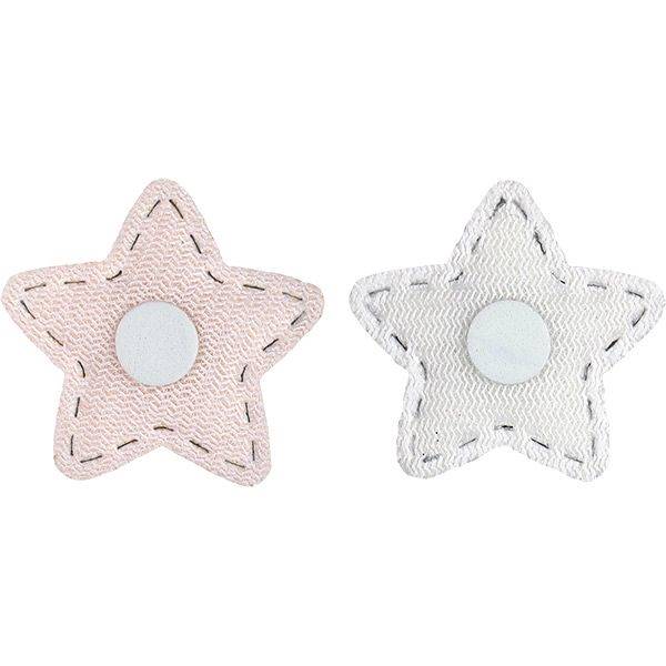 Dekoracje mat. samop. Titanum A'12 gwiazdy srebrne