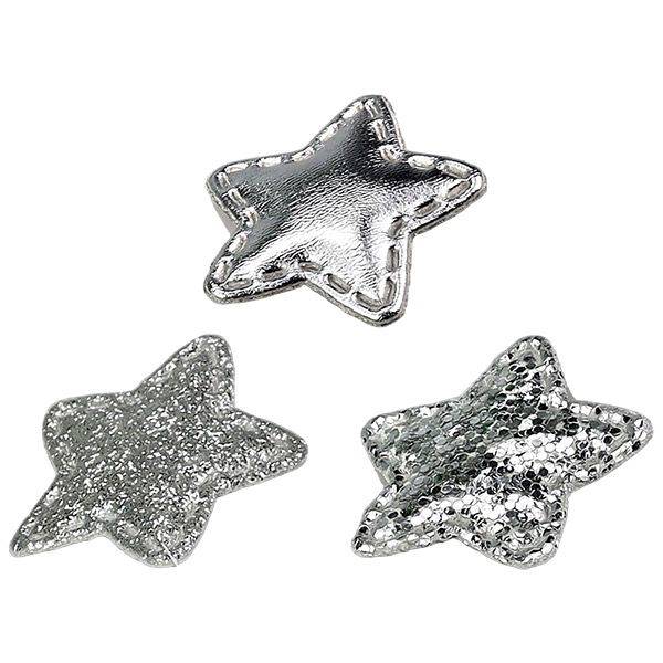 Dekoracje mat. samop. Titanum A'12 gwiazdy srebrne