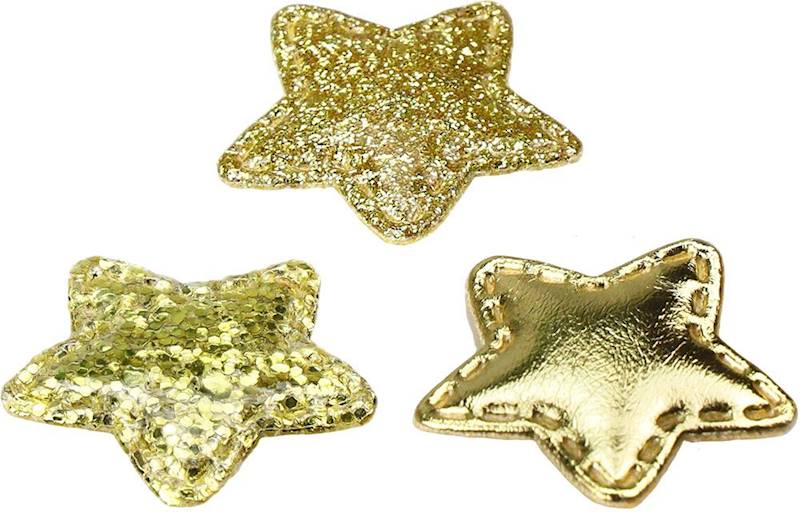 Dekoracje mat. samop. Titanum A'12 gwiazdy złote