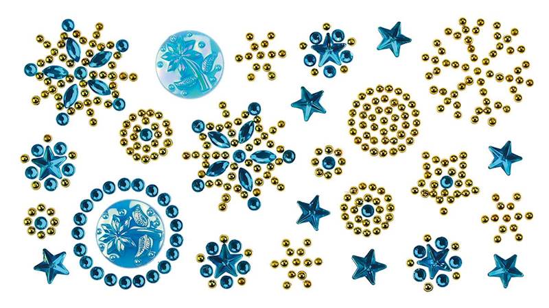 Kryształki samoprzylepne Titanum 25 szt. 