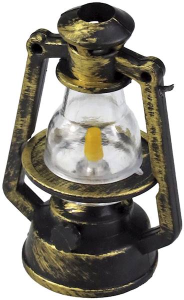 Dekoracje plastikowe Titanum figurka lampa naftowa