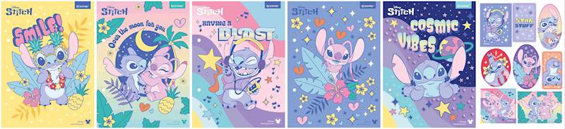 Wkłady do segregatora karteczki A5 Stitch