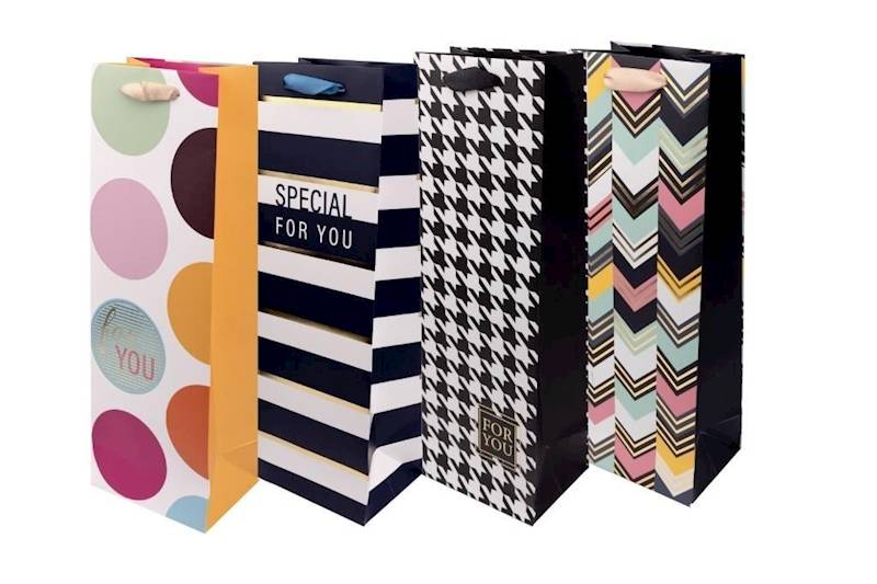 Torebka prezentowa na butelkę Beniamin 20x350x95