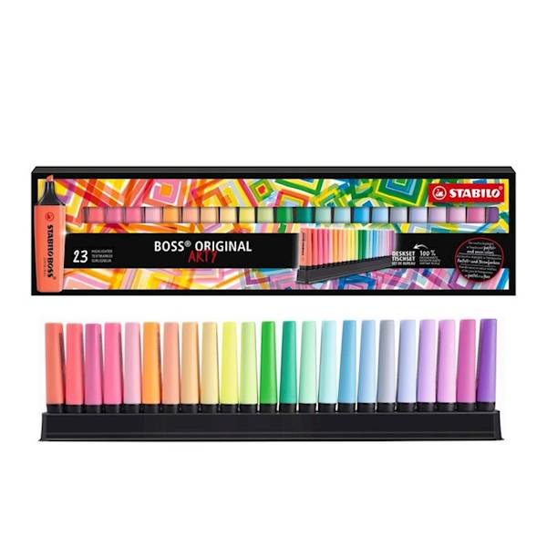 Zestaw zakreślaczy Stabilo 23 kolory