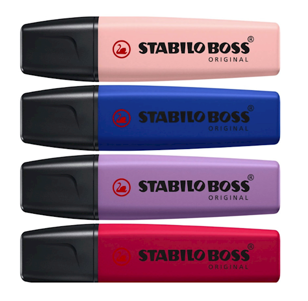 Zestaw zakreślaczy Stabilo nature 4 kolory