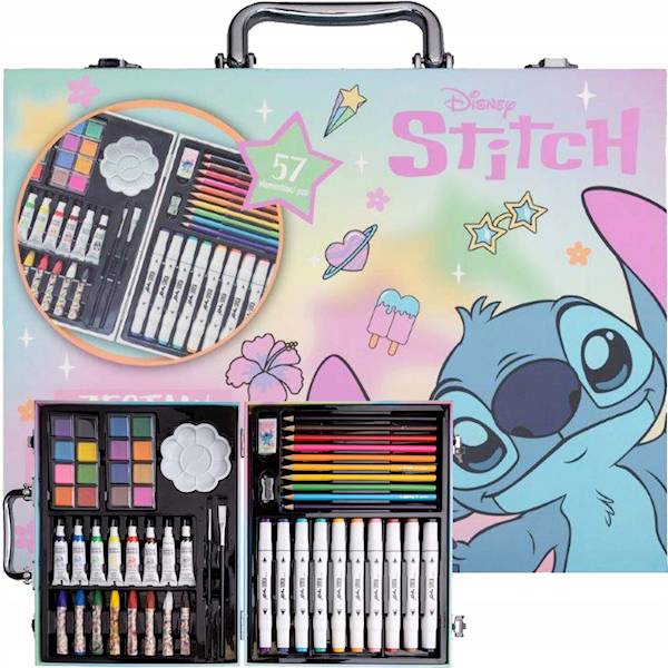 Zestaw artystyczny Stitch 57 elementów