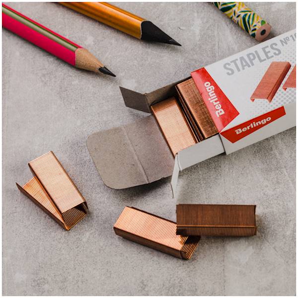 Zszywki miedziane Berlingo 10mm