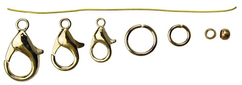 Akcesoria do biżuterii Titanum 94 el. złote 