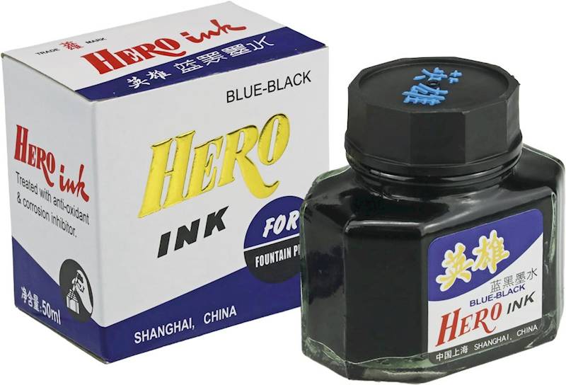 Atrament do piór Hero ink granatowy
