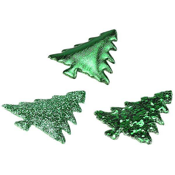 Dekoracje mat. samop. Titanum A'12 choinki zielone