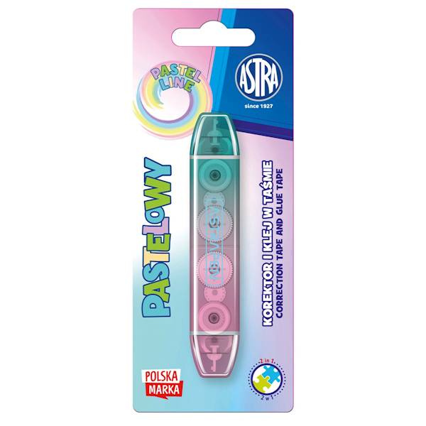 Korektor i klej w taśmie Astrapen PastelLine