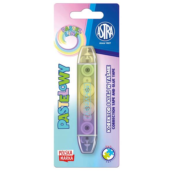 Korektor i klej w taśmie Astrapen PastelLine
