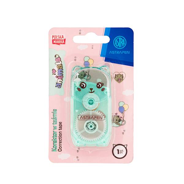Korektor w taśmie Astrapen Animals z uszkami