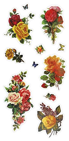 Naklejki papierowe Titanum róże