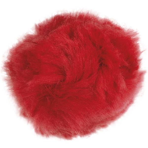 Pompony akrylowe Titanum 45 szt. czerwone