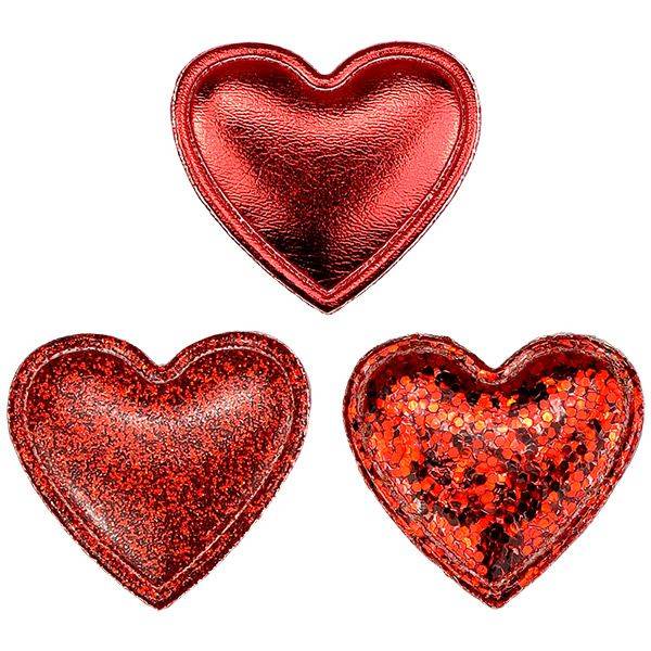 Dekoracje mat. samop. Titanum A'12 serca czerwone